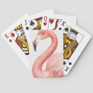 Jeu De Cartes Flamant rose   rose tropical