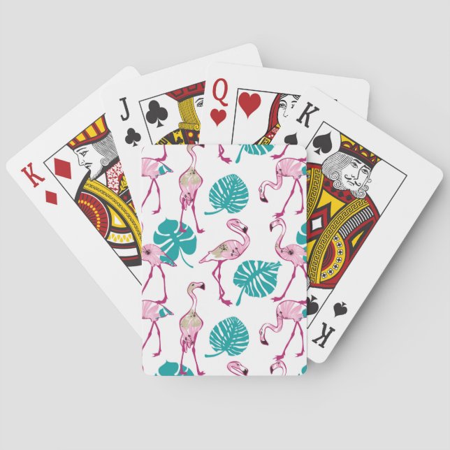 Jeu De Cartes Flamants roses roses (dos)