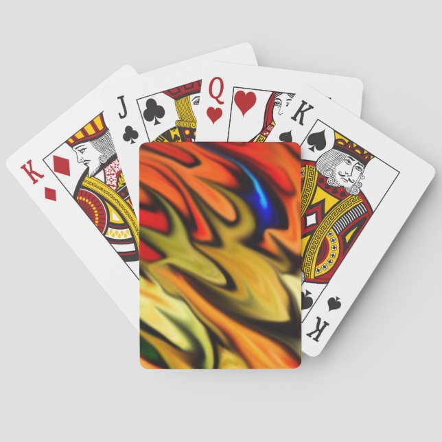 Jeu De Cartes Flaming Tiffany Flow (dos)