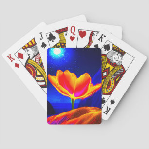 Jeu De Cartes Fleur Artsy