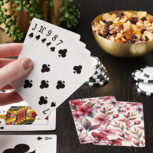 Jeu De Cartes Fleur de Cerisier