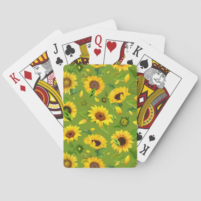 Jeu De Cartes Fleur de couleur 4 (dos)