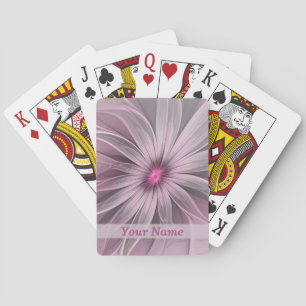Jeu De Cartes Fleur de fantaisie Abstraite Fleur de prunier Frac