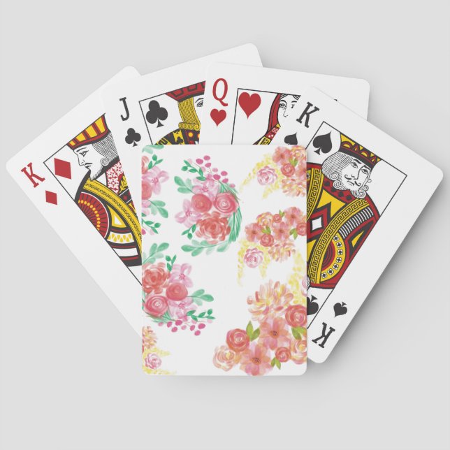 Jeu De Cartes Fleur d'eau (dos)