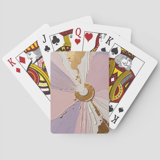 Jeu De Cartes Fleur éthérique (dos)