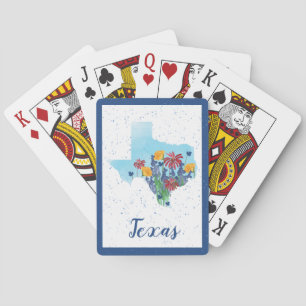 Jeu De Cartes Fleur sauvage du Texas
