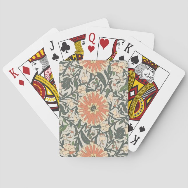 Jeu De Cartes Fleurs (dos)
