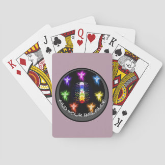 Jeu De Cartes Fleurs Chakras