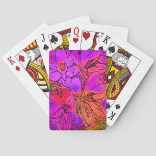 JEU DE CARTES FLEURS CROCUS