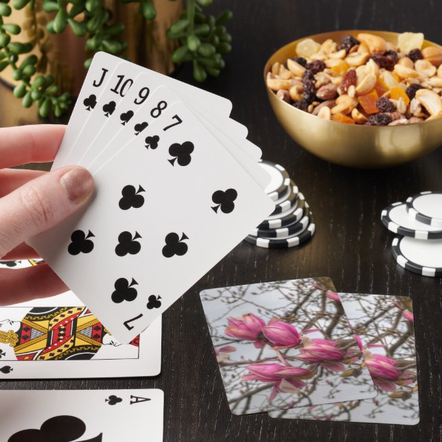 Jeu De Cartes Fleurs d'arbre de tulipe (In Situ)
