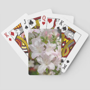 Jeu De Cartes Fleurs d'azalée roses en fleurs de printemps