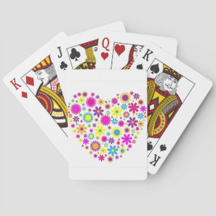 Jeu De Cartes Fleurs de bonheur