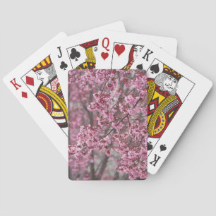 Jeu De Cartes Fleurs de cerisier Sakura rose flottant