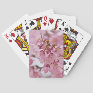 Jeu De Cartes Fleurs de cerisier Sakura rose pâle