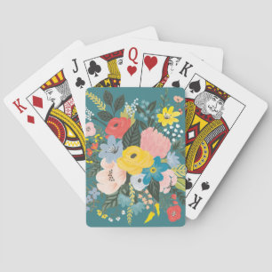 Jeu De Cartes Fleurs de jardin sauvage