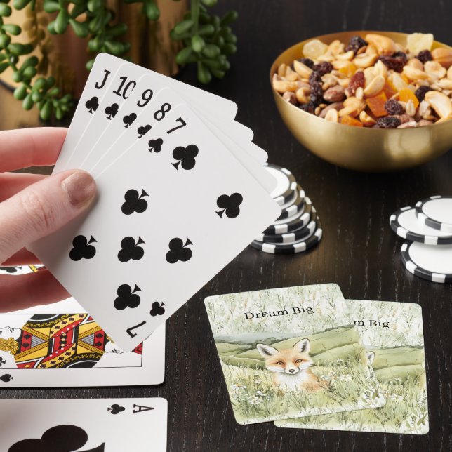 Jeu De Cartes Fleurs de pâquerette renard (In Situ)