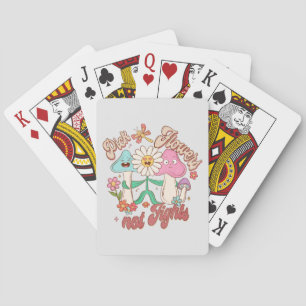 Jeu De Cartes Fleurs de prélèvement, pas combats Champignons e