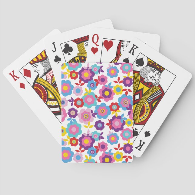 Jeu De Cartes Fleurs de printemps d'Eilin 2 (dos)