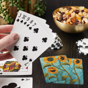 Jeu De Cartes Fleurs de soleil