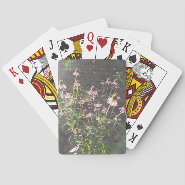 Jeu De Cartes Fleurs d'échinacée au soleil (dos)