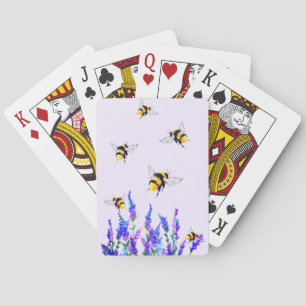 Jeu De Cartes Fleurs et abeilles Jouer des cartes