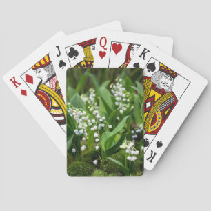 Jeu De Cartes Fleurs   Lily de la vallée Suède