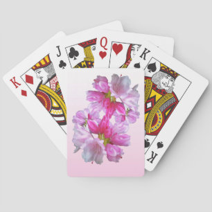 Jeu De Cartes Fleurs Rhododendron Jouer des cartes