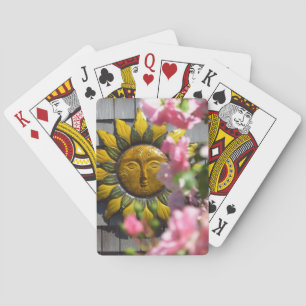 Jeu De Cartes Fleurs roses et soleil - Martha's Vineyard