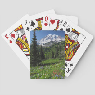 Jeu De Cartes Fleurs sauvages chez le mont Rainier