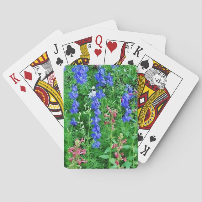 Jeu De Cartes Fleurs sauvages du Texas (dos)