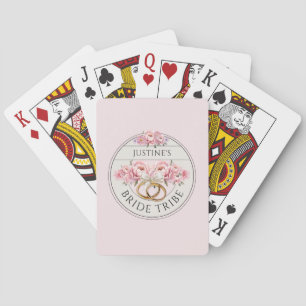 Jeu De Cartes Fleurs sur mesure pour la tribu de la mariée