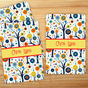 Jeu De Cartes Fleurs Vibe Mod vintages des années 60