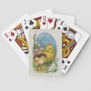 Jeu De Cartes Fleurs vintages du printemps de Pâques pour bébé p