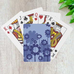 Jeu De Cartes Fleurs violettes