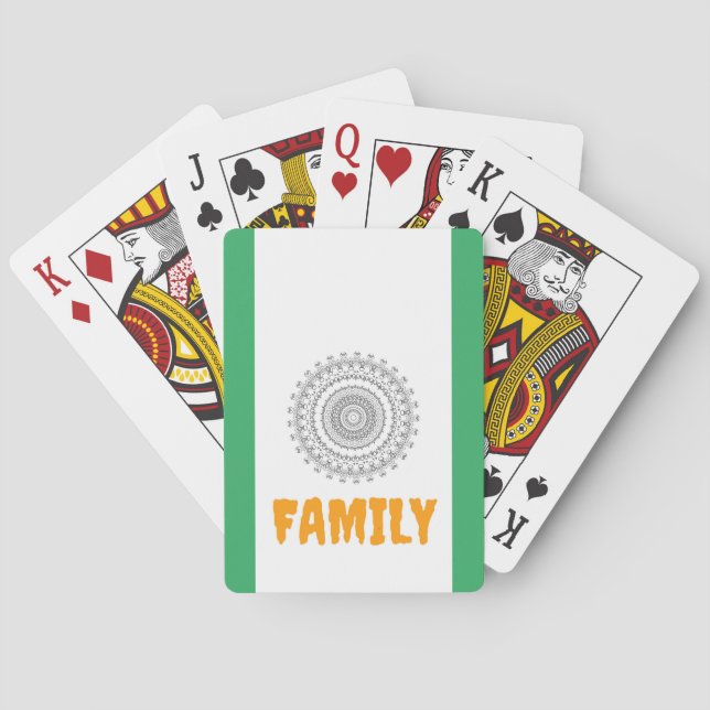 Jeu De Cartes Fleurs | Zazzle_Growshop. (dos)