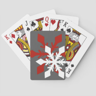 Jeu De Cartes Flocon de Noël de vacances