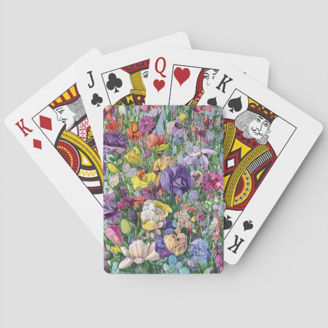 Jeu De Cartes floral (dos)