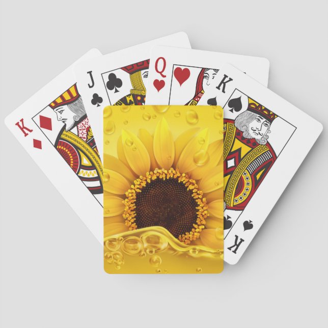 Jeu De Cartes Floral (dos)