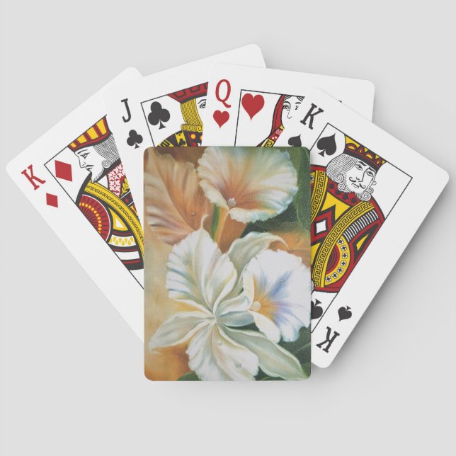 Jeu De Cartes Floral (dos)