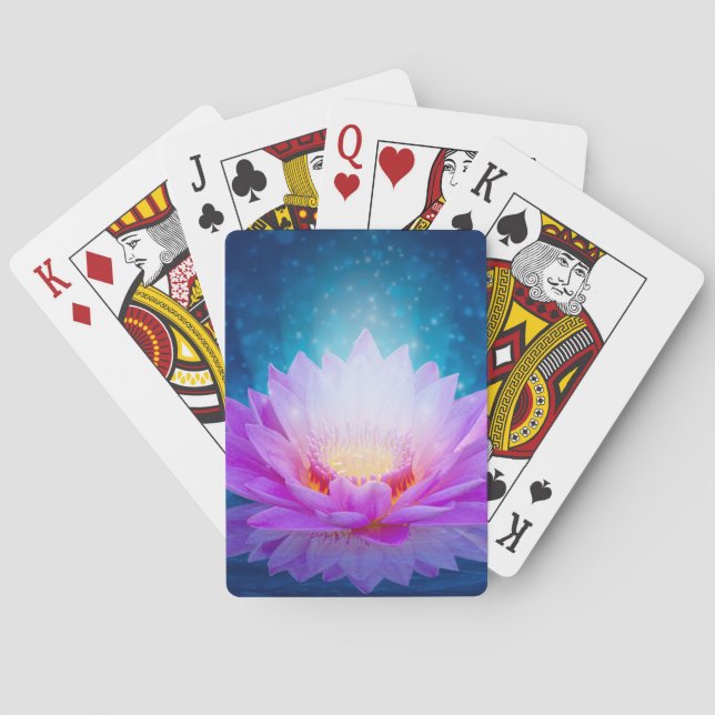 Jeu De Cartes Floral (dos)