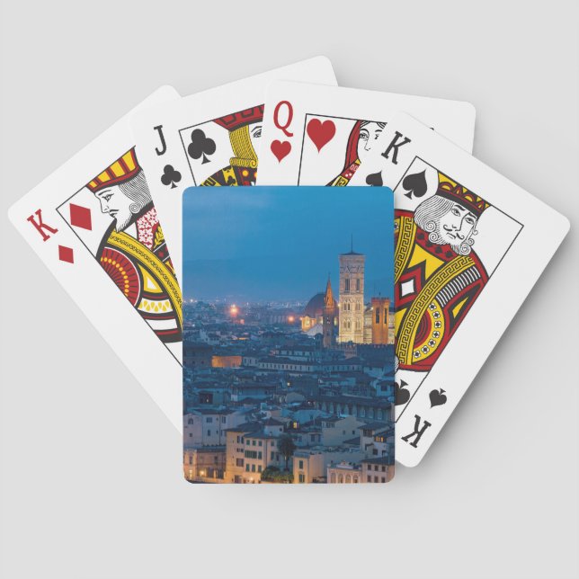 Jeu De Cartes Florence Italie (dos)