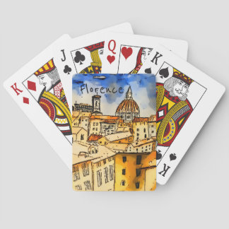 Jeu De Cartes Florence Italie