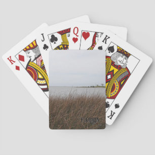 Jeu De Cartes Floride Gulf Beach Interdire Needlerush Photo