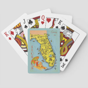 Jeu De Cartes Floride rétro