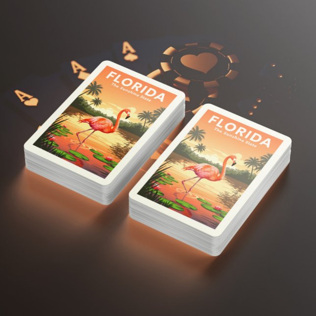 Jeu De Cartes Floride vintage (Créateur téléchargé)