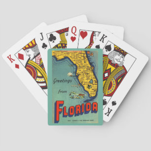 Jeu De Cartes Floride vintage