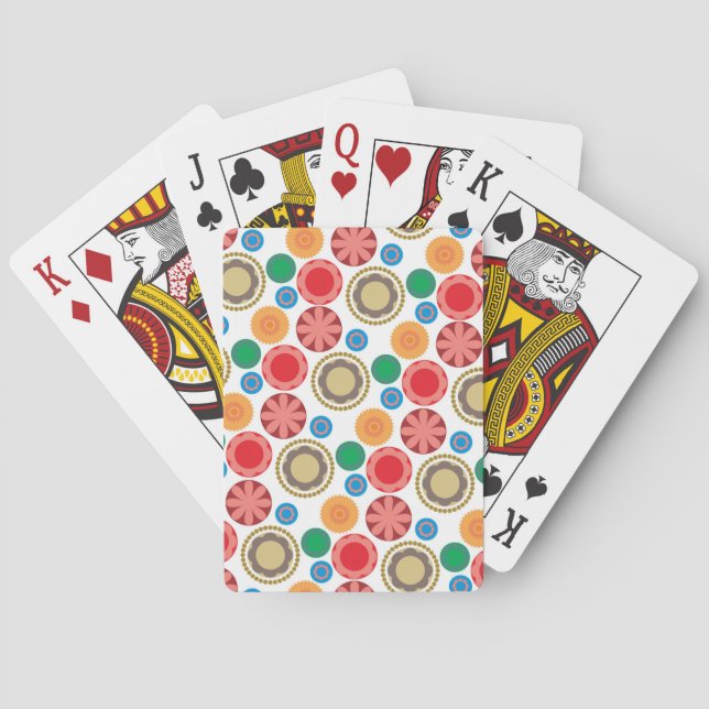 Jeu De Cartes Flower (dos)