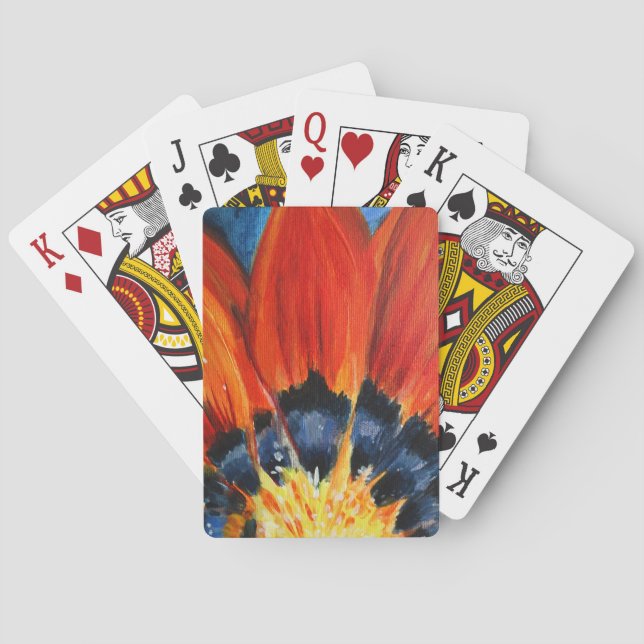 Jeu De Cartes Flower Beauty Classic Playing Cartes (dos)