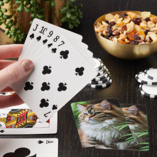 Jeu De Cartes "Fluff and Cuddles : The Chubby Persian Cat"