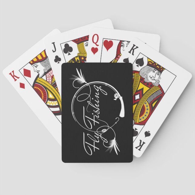 Jeu De Cartes "Fly Fishing Plates (dos)